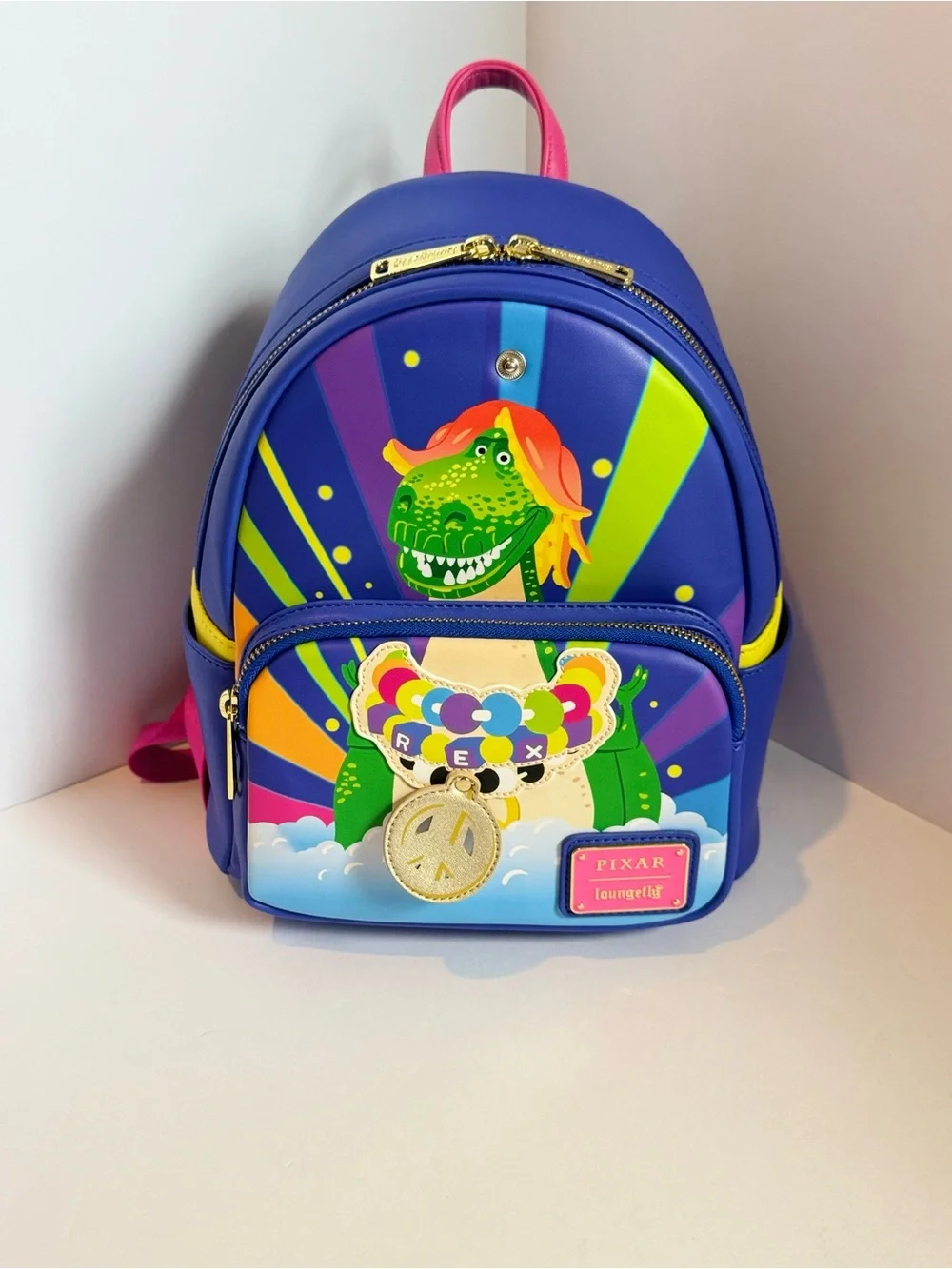 Loungefly Toy Story Partysaurus Rex Mini Backpack